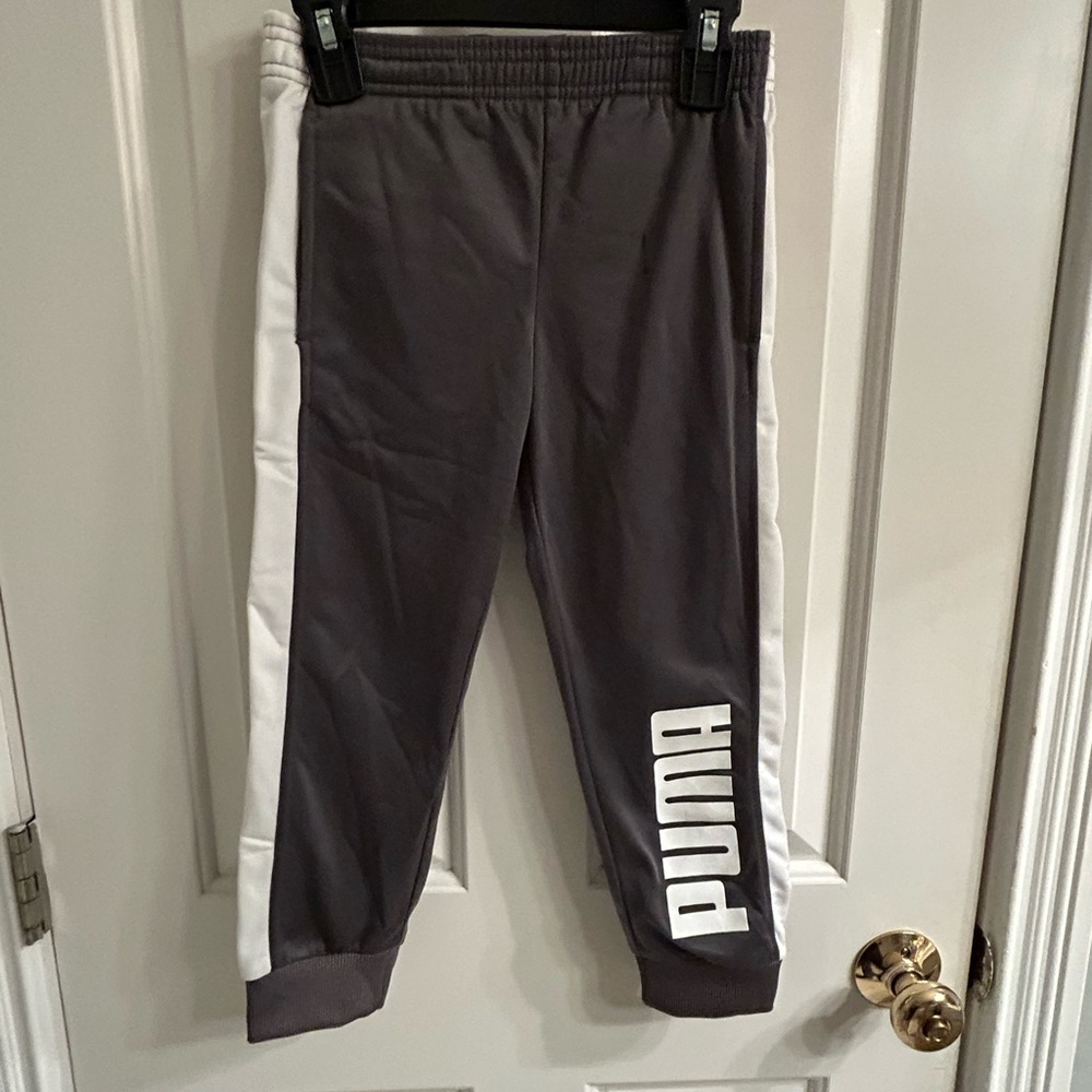NWT-Boys Puma Gray Athletic Pants